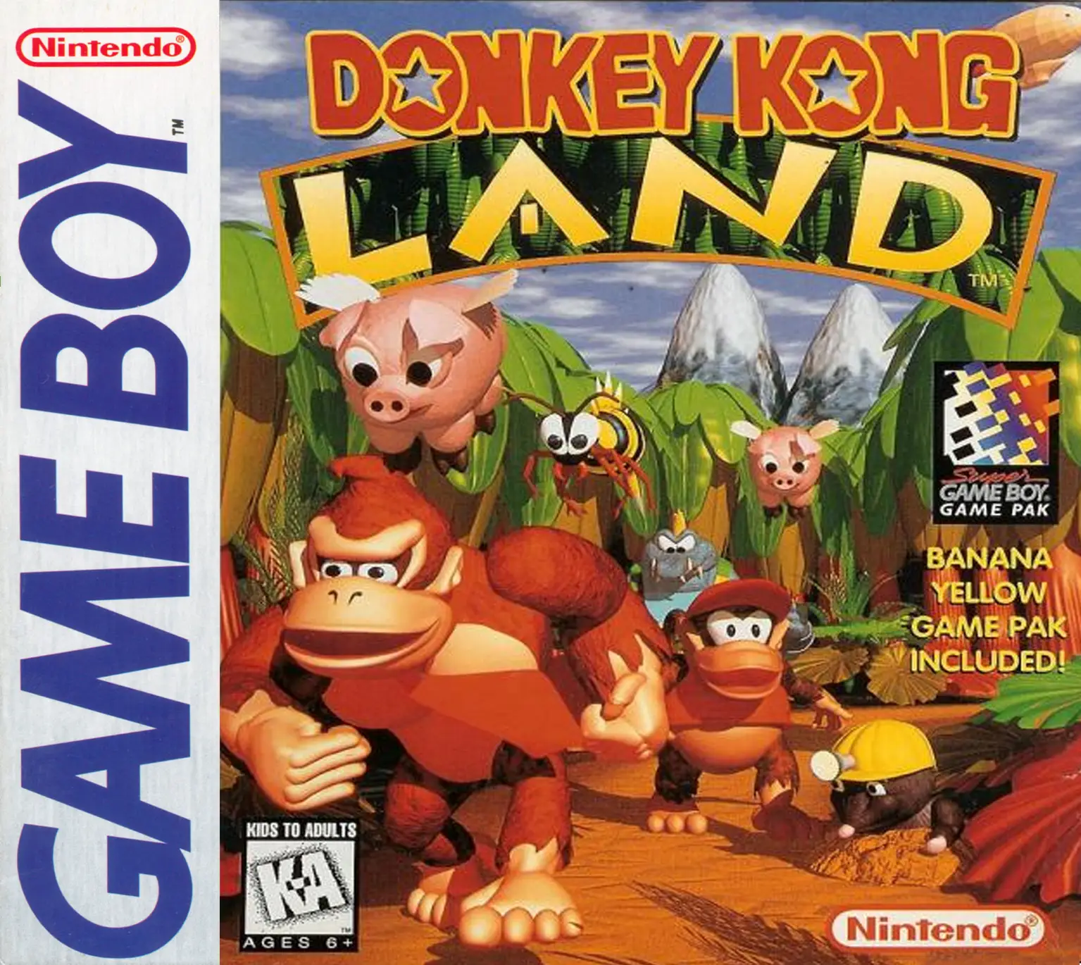 Capa de Donkey Kong Land