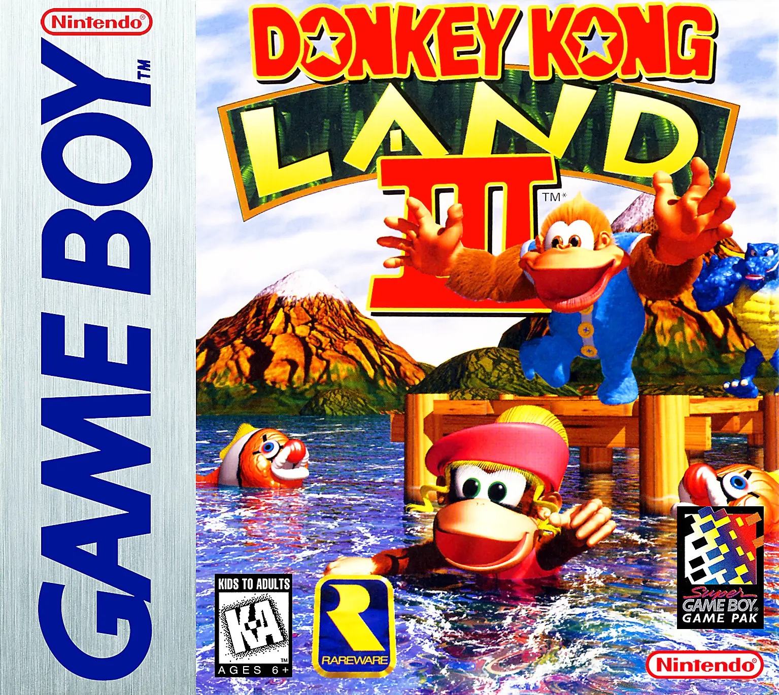 Capa de Donkey Kong Land III