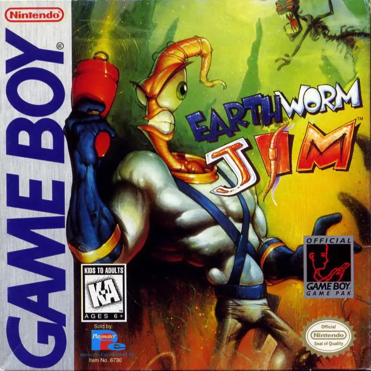 Capa de Earthworm Jim