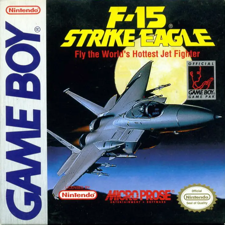 Capa de F-15 Strike Eagle