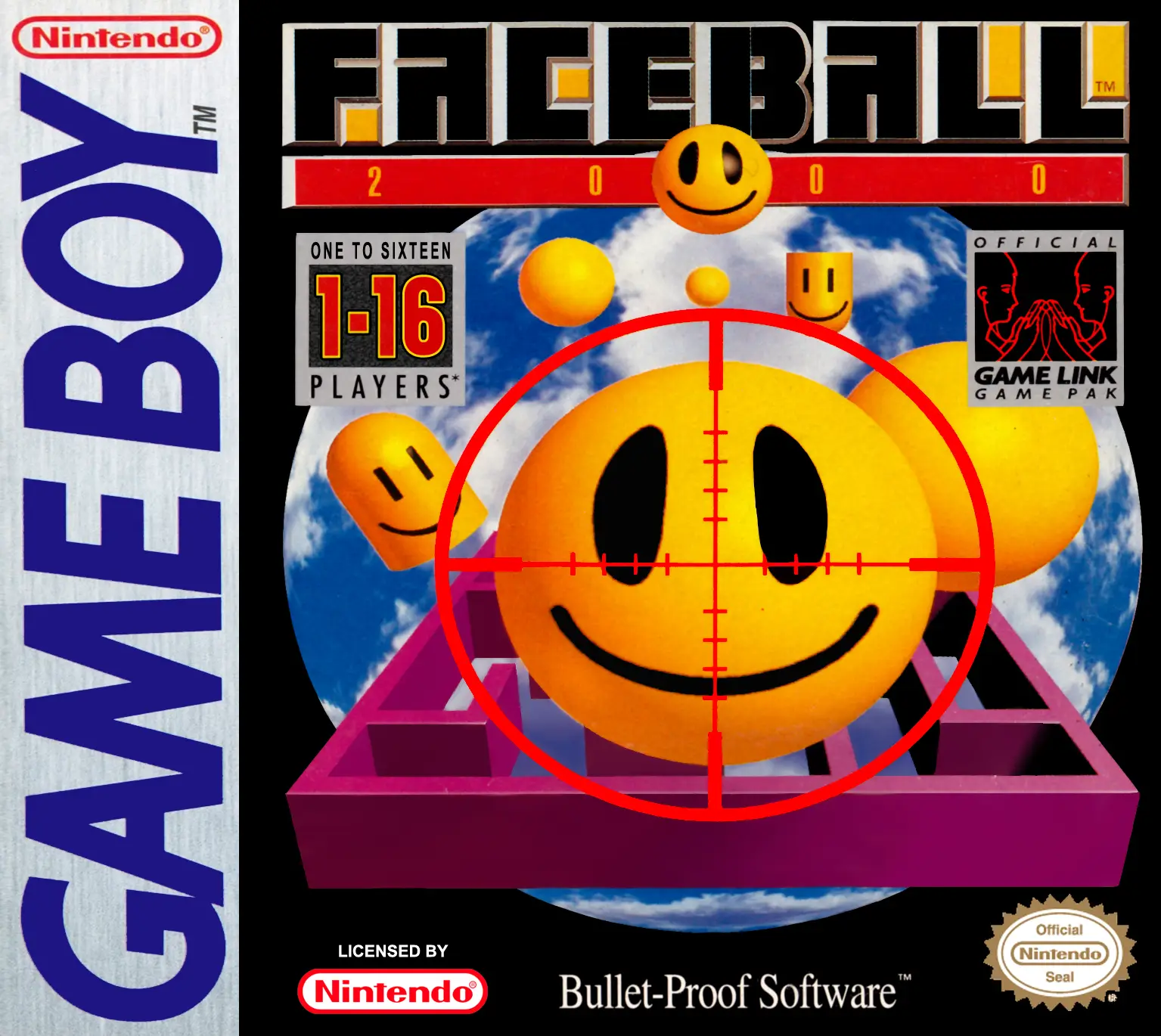 Capa de Faceball 2000