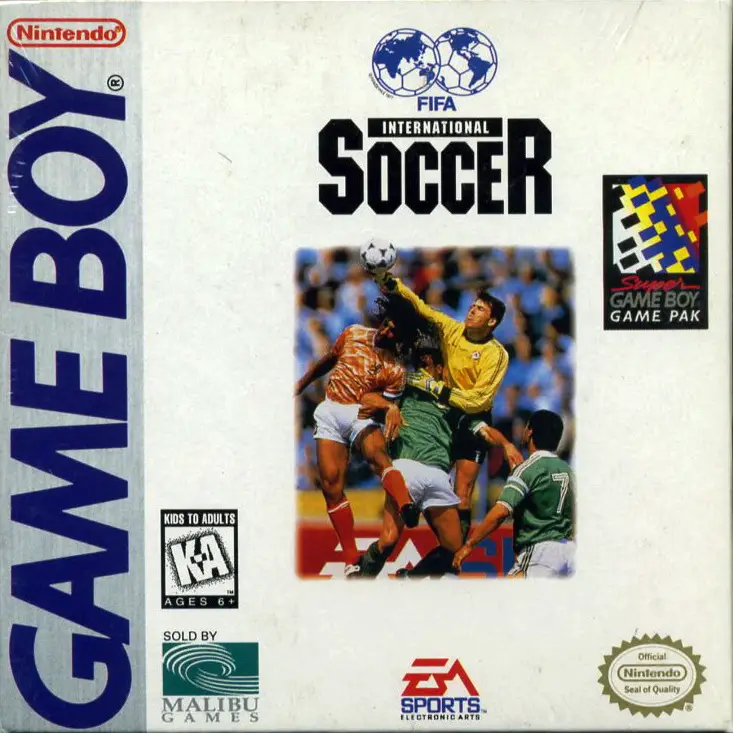 Capa de FIFA International Soccer