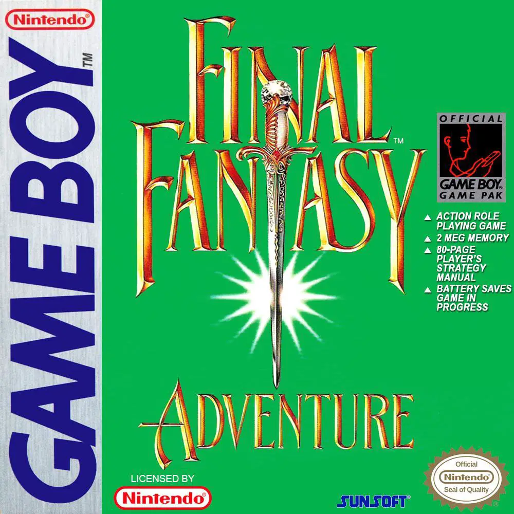 Capa de Final Fantasy Adventure