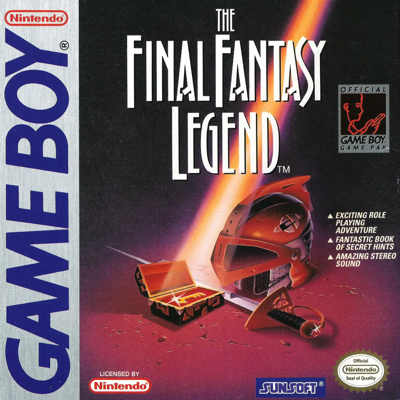 Capa de Final Fantasy Legend