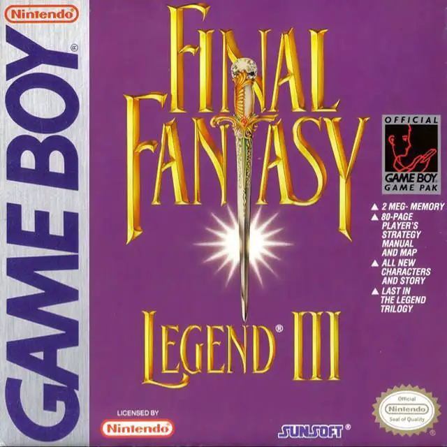 Capa de Final Fantasy Legend III [Sunsoft]