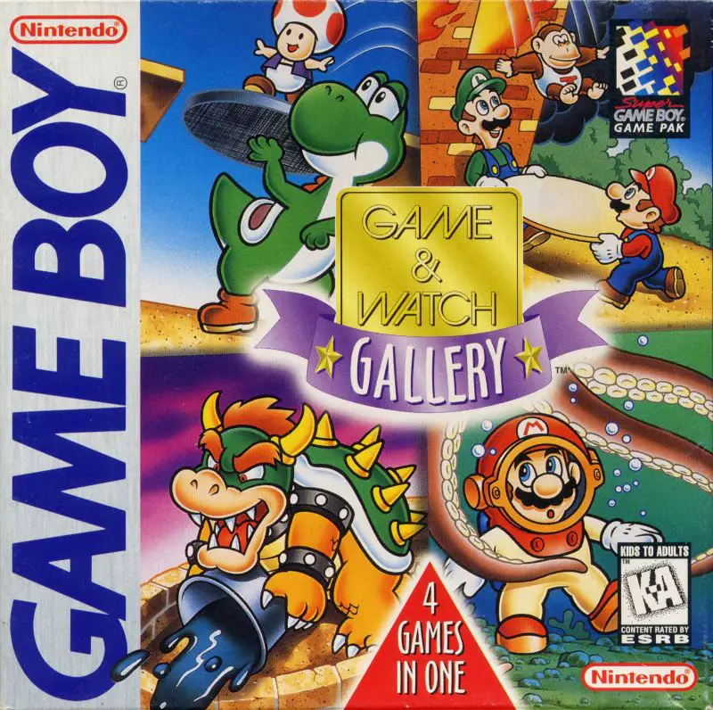 Capa de Game & Watch Gallery
