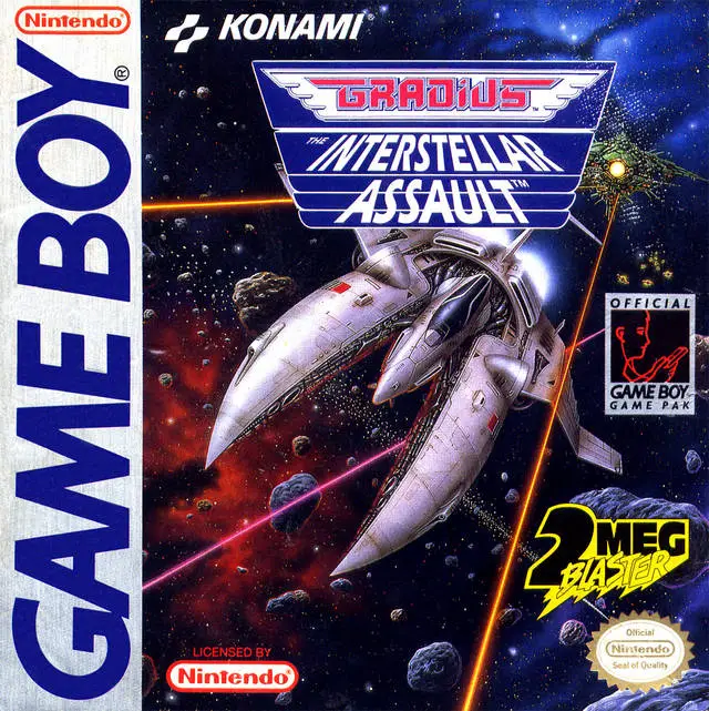 Capa de Gradius: The Interstellar Assault