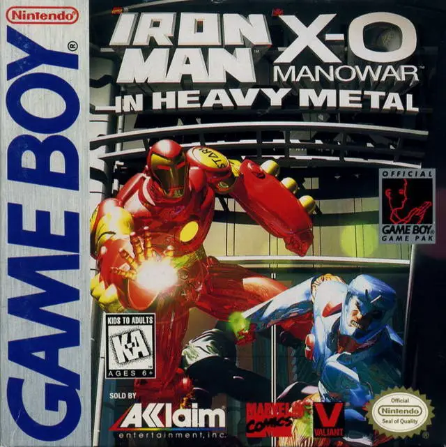 Capa de Iron Man / X-O Manowar in Heavy Metal