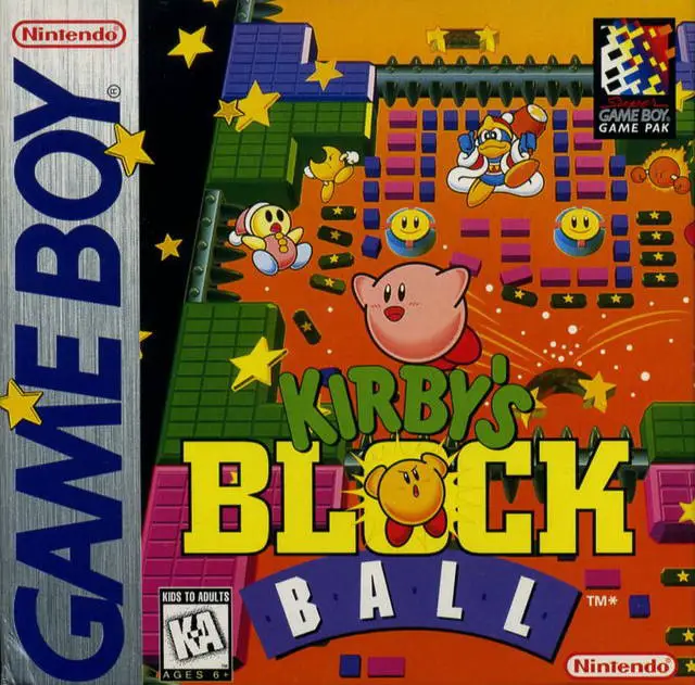 Capa de Kirby's Block Ball