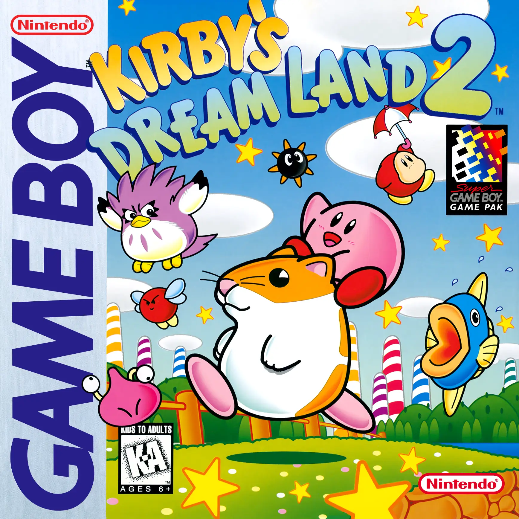 Capa de Kirby's Dream Land 2