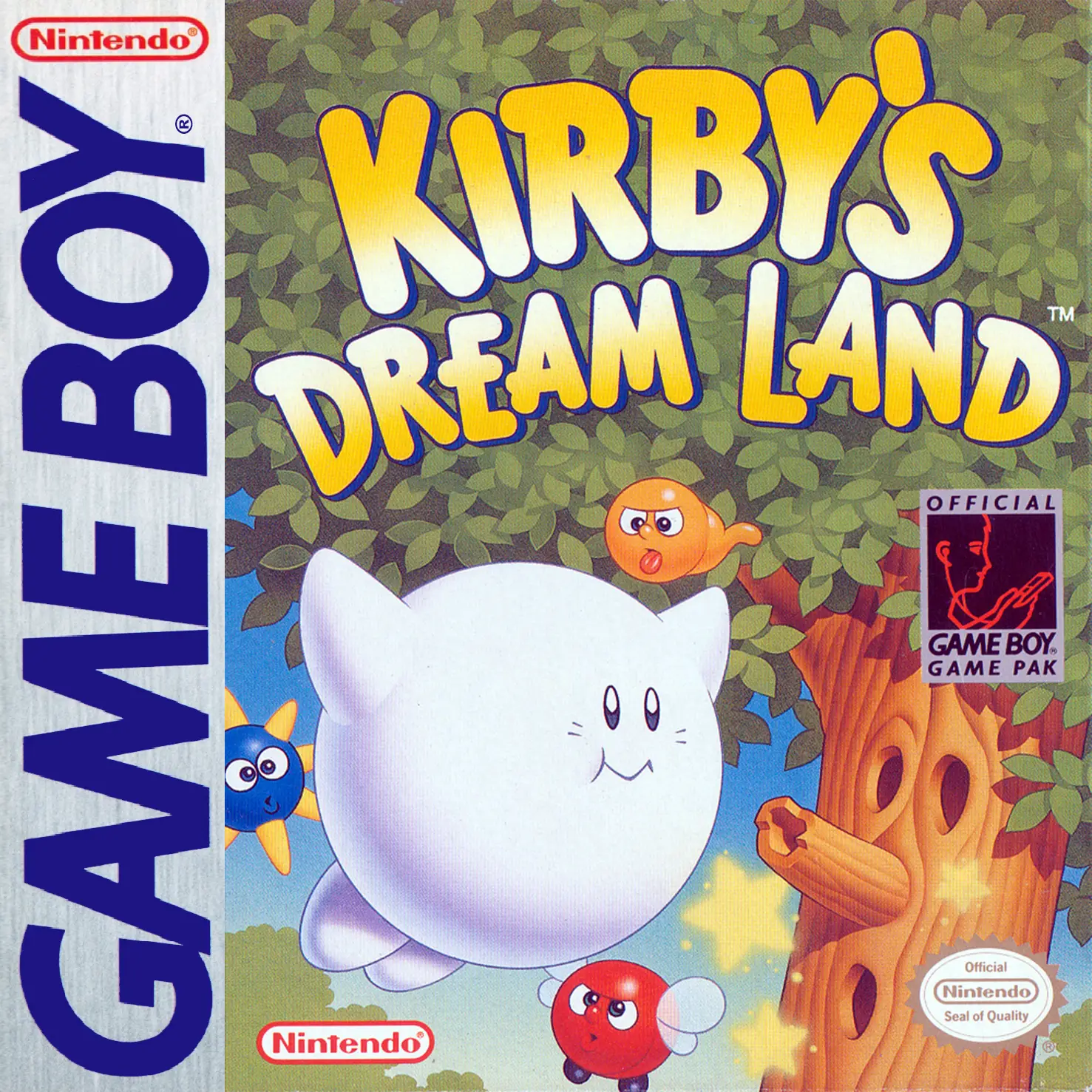 Capa de Kirby's Dream Land