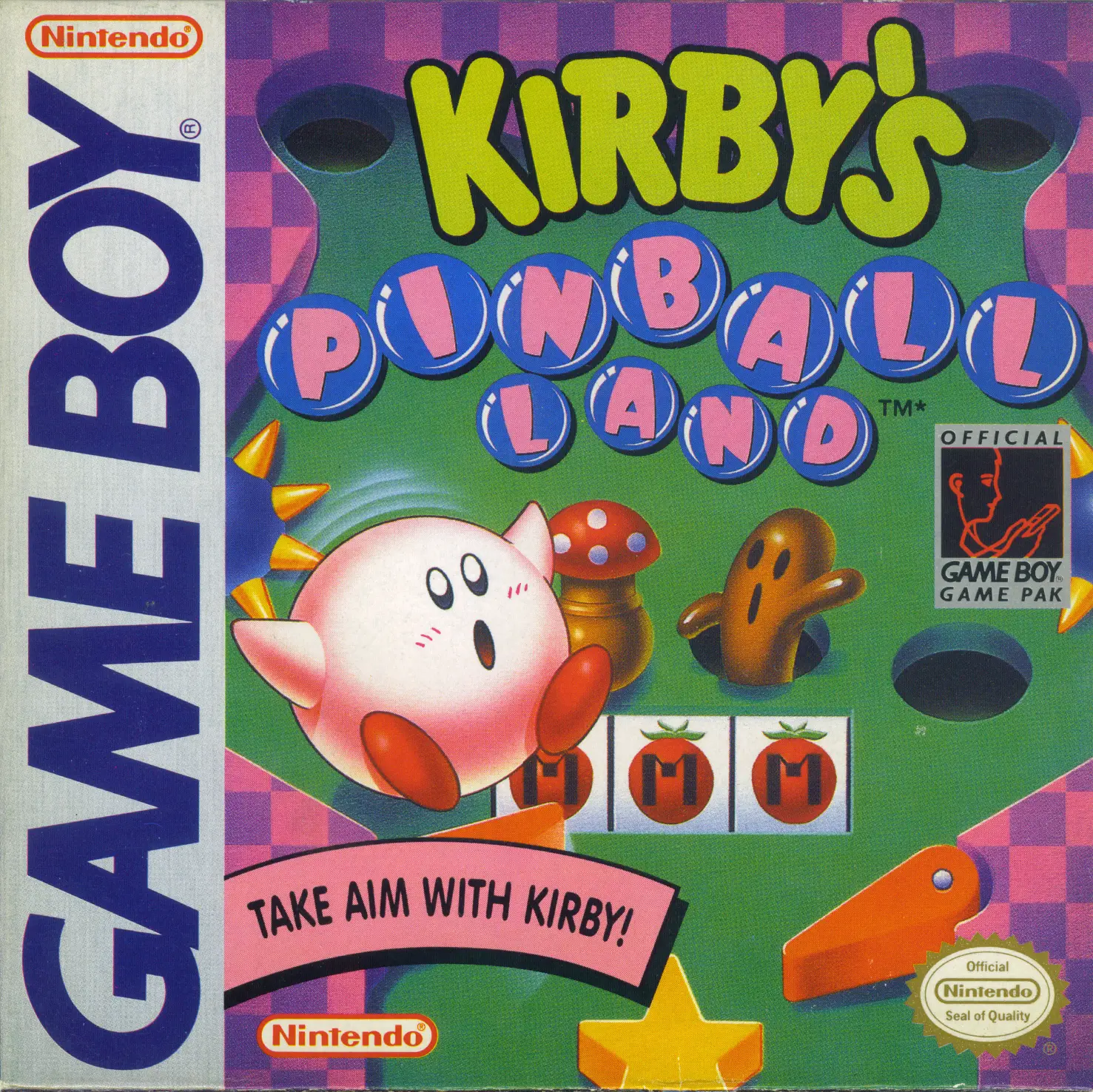 Capa de Kirby's Pinball Land