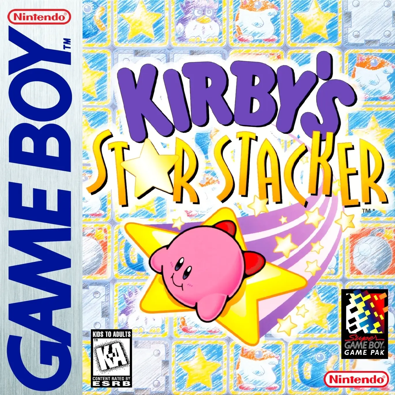 Capa de Kirby's Star Stacker