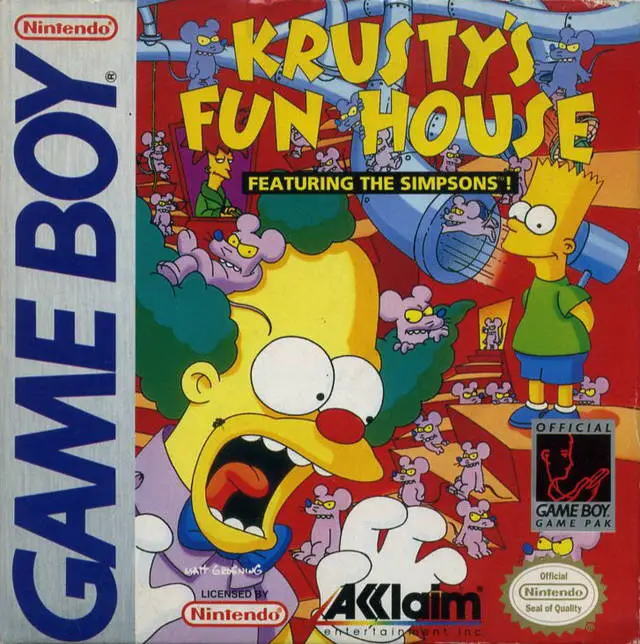 Capa de Krusty's Fun House