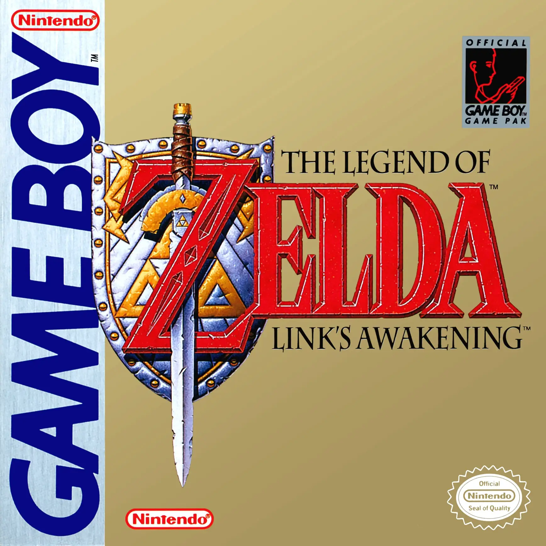 Capa de Legend of Zelda: Link's Awakening