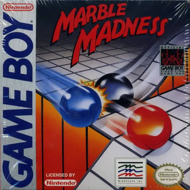 Capa de Marble Madness