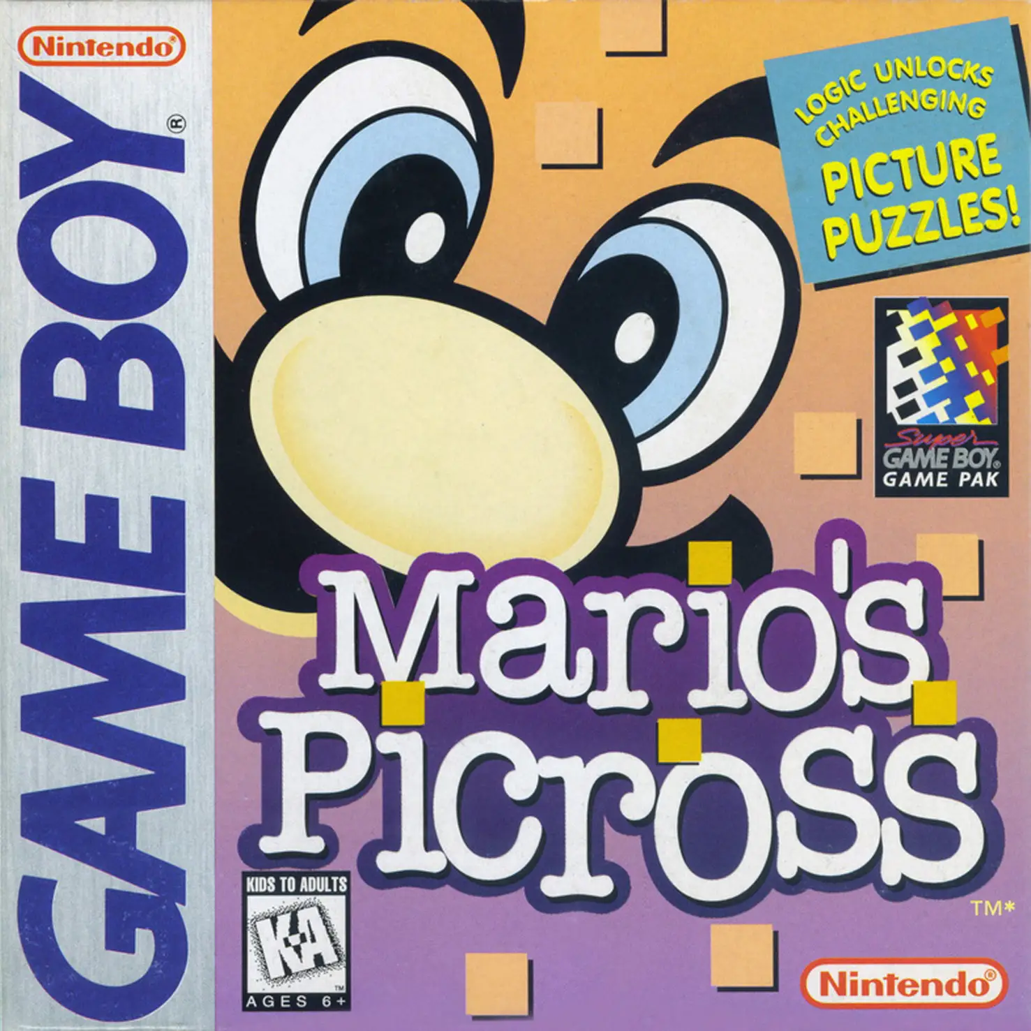 Capa de Mario's Picross