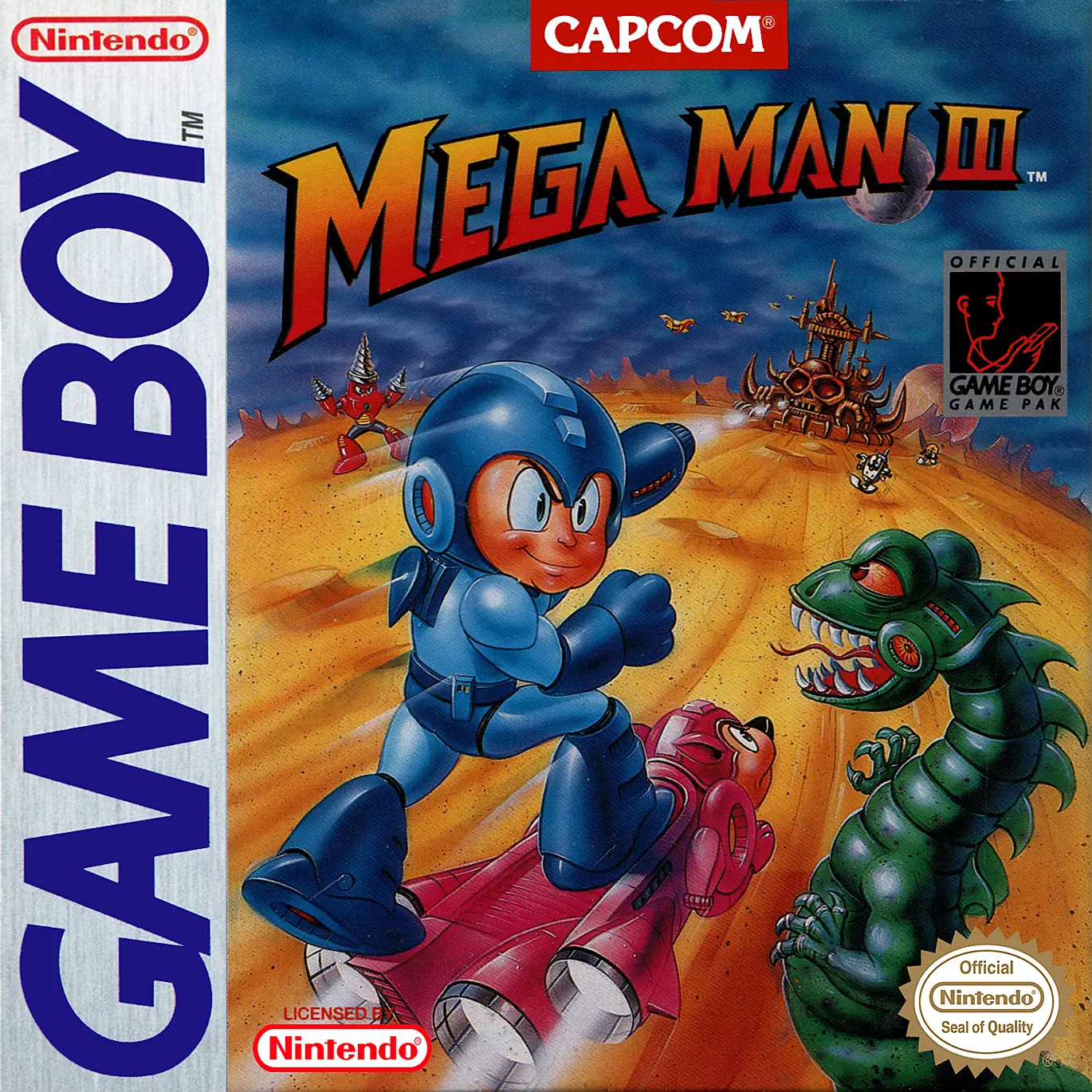 Capa de Mega Man III