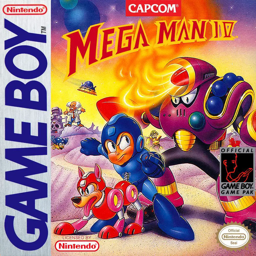 Capa de Mega Man IV
