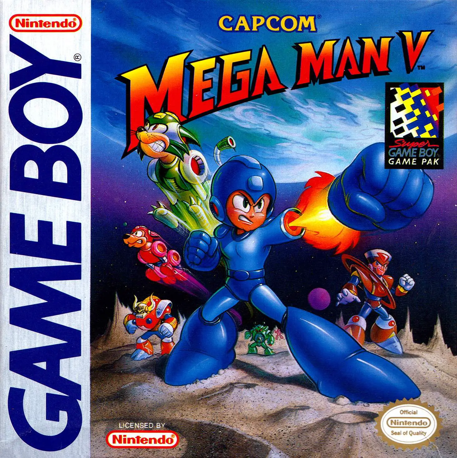 Capa de Mega Man V