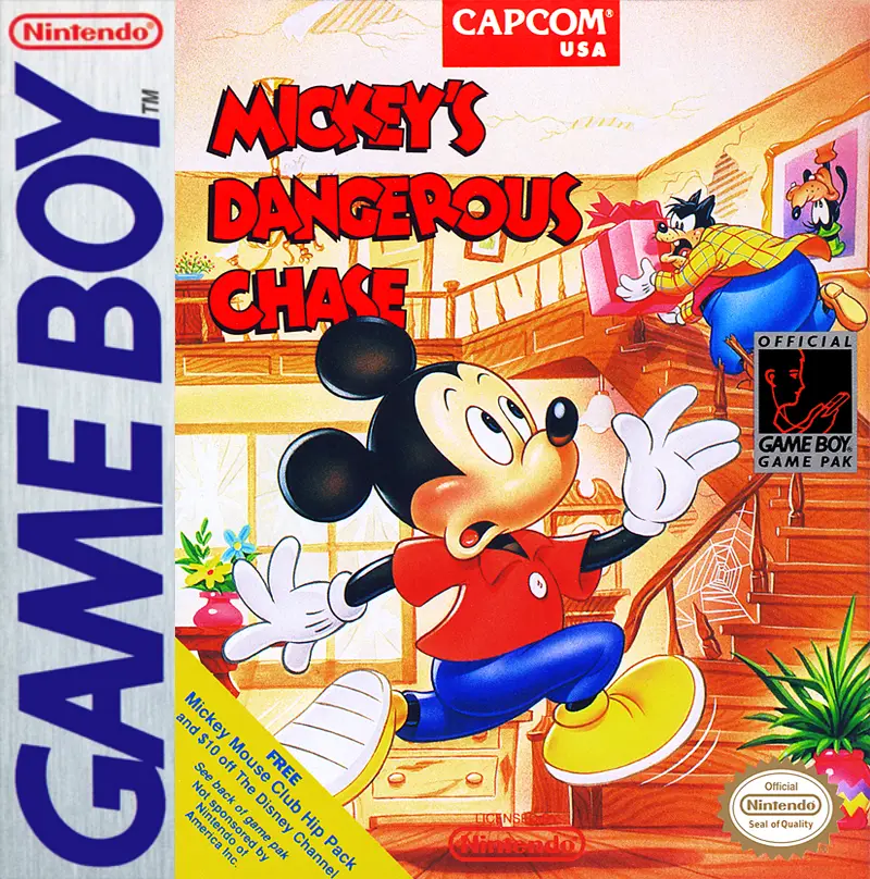 Capa de Mickey's Dangerous Chase