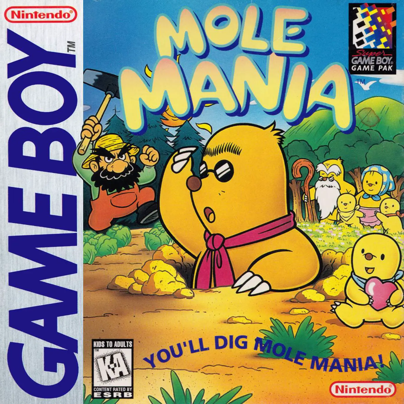 Capa de Mole Mania
