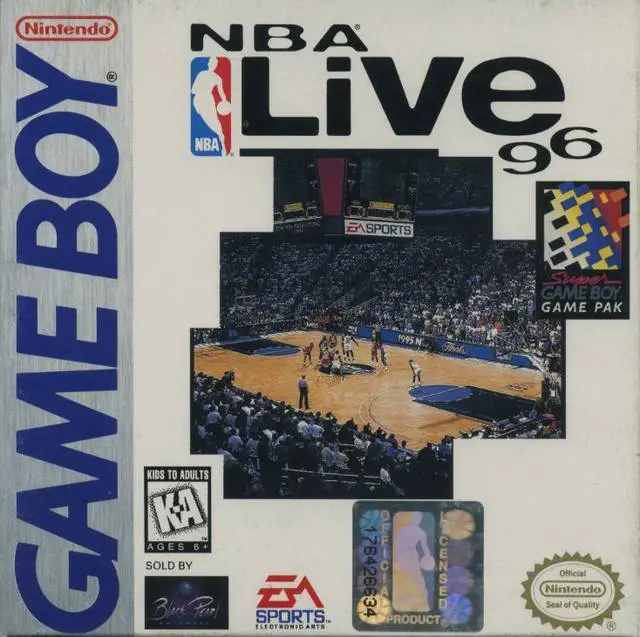 Capa de NBA Live 96