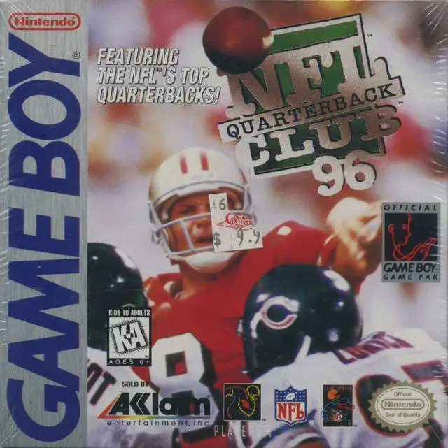 Capa de NFL Quarterback Club 96