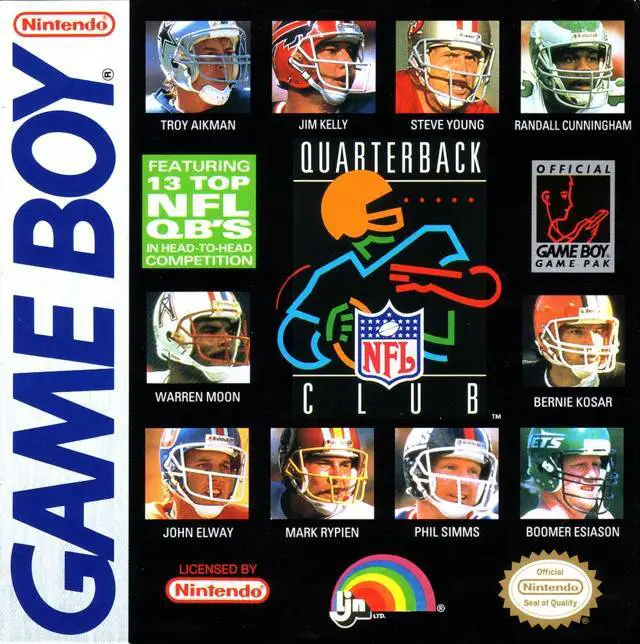 Capa de NFL Quarterback Club