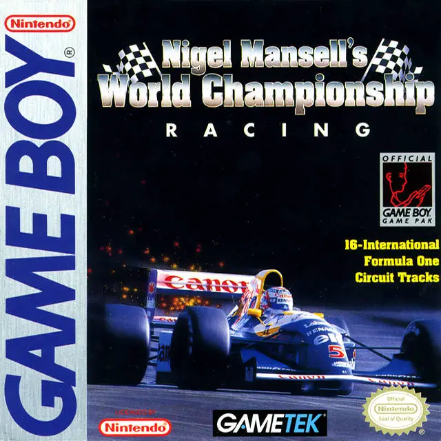 Capa de Nigel Mansell's World Championship Racing