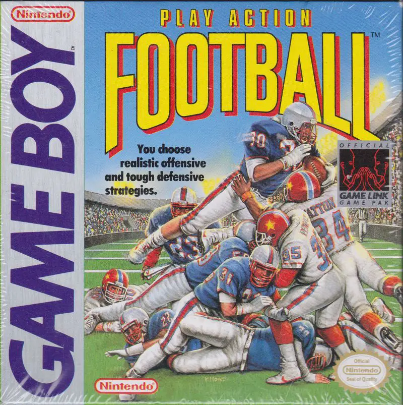 Capa de Play Action Football