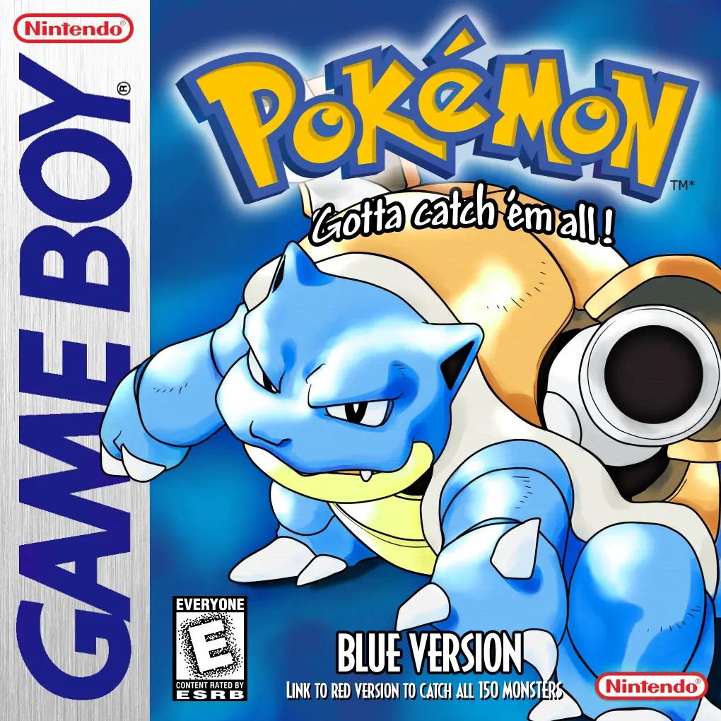 Capa de Pokémon Blue Version
