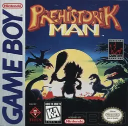 Capa de Prehistorik Man