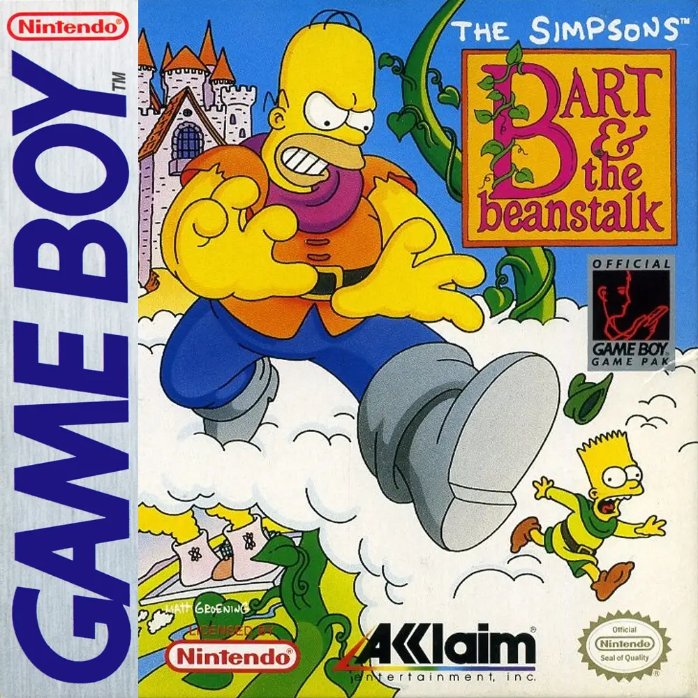 Capa de Simpsons: Bart & the Beanstalk