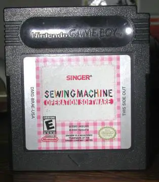 Capa de Singer Sewing Machine Operation Software