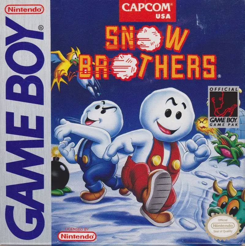 Capa de Snow Brothers