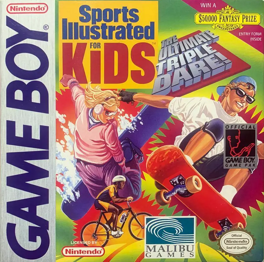 Capa de Sports Illustrated for Kids: The Ultimate Triple Dare