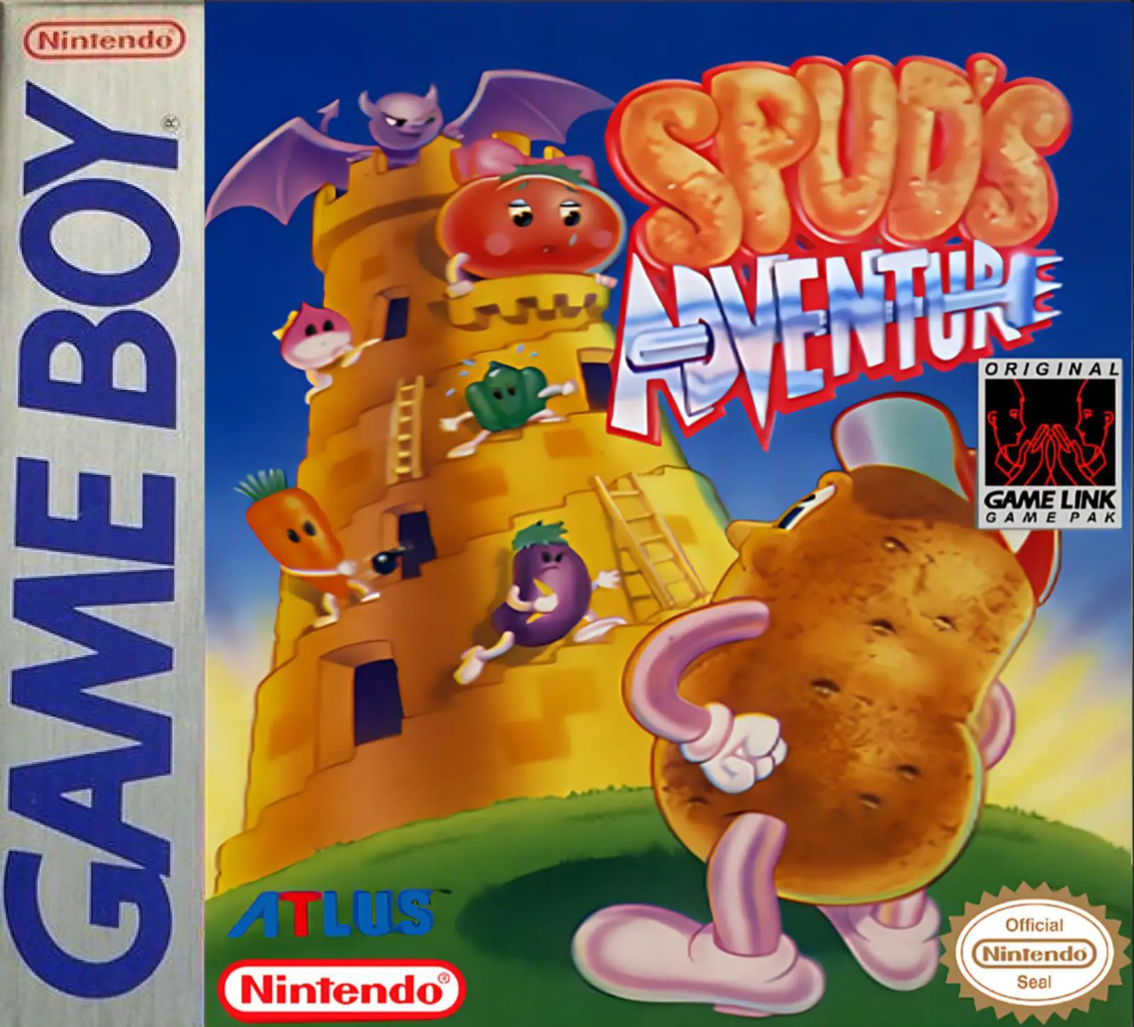 Capa de Spud's Adventure