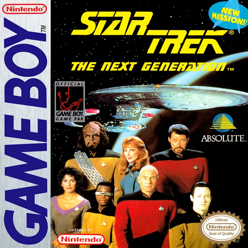 Capa de Star Trek: The Next Generation