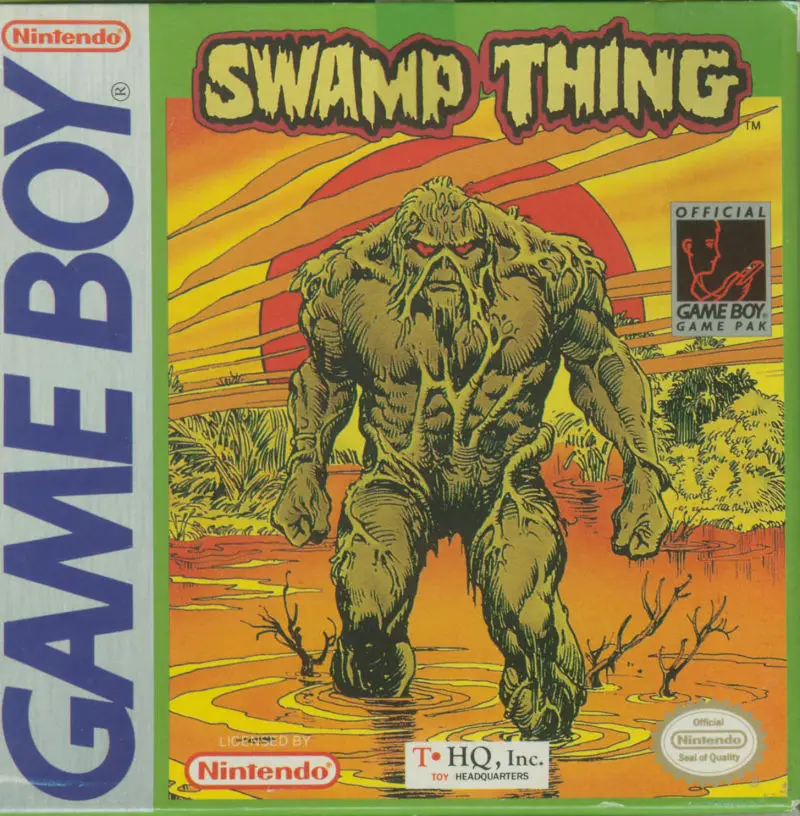 Capa de Swamp Thing