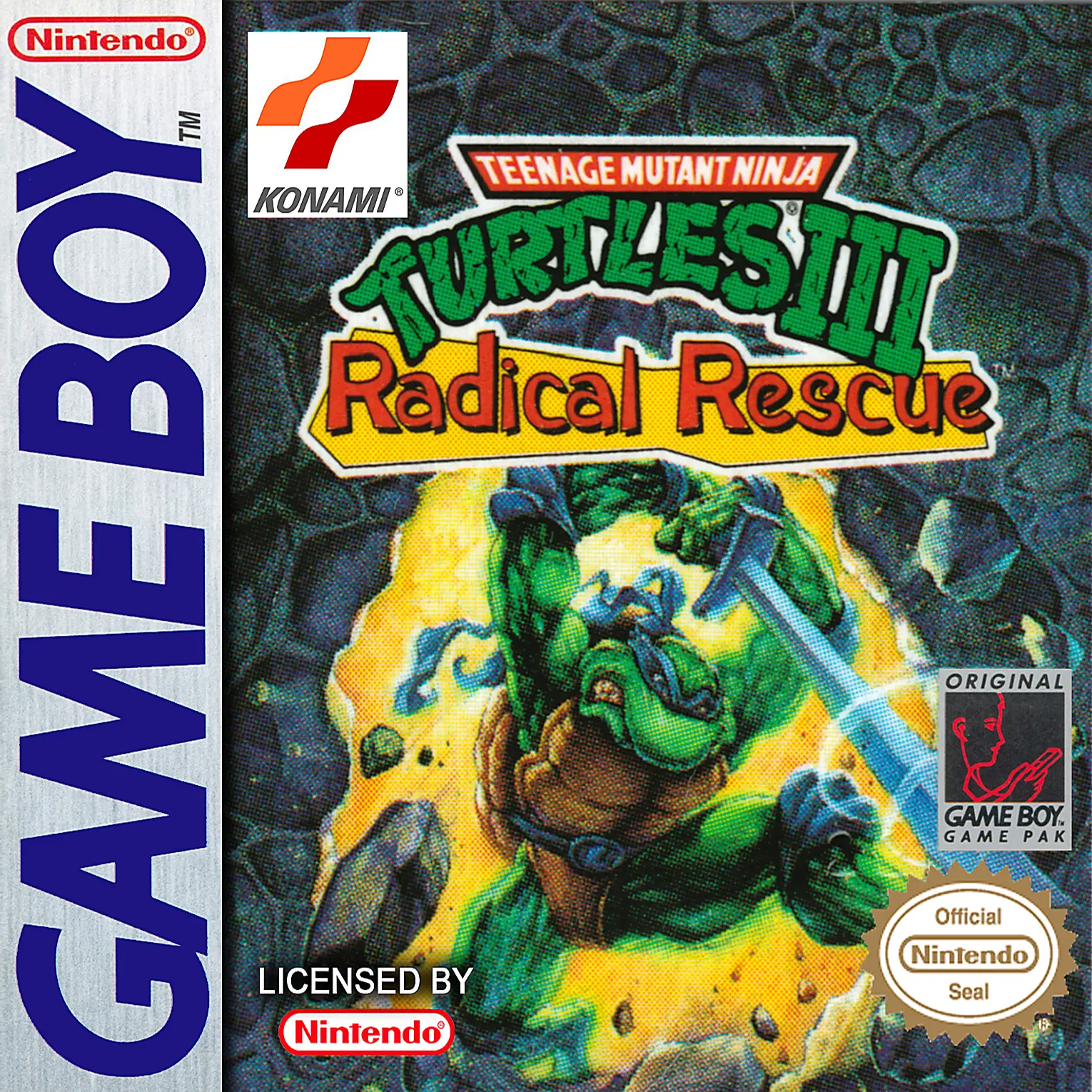 Capa de Teenage Mutant Ninja Turtles III: Radical Rescue