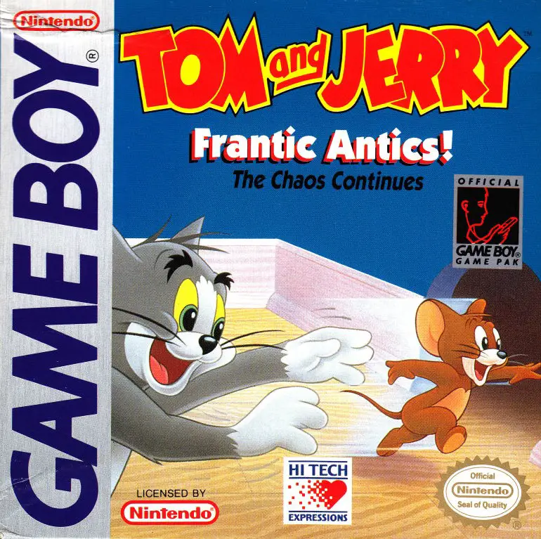 Capa de Tom and Jerry: Frantic Antics