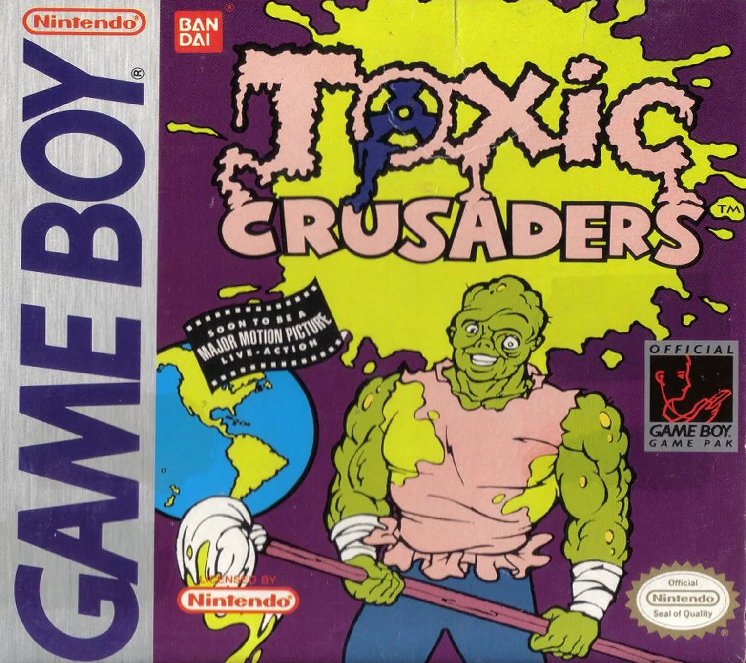 Capa de Toxic Crusaders