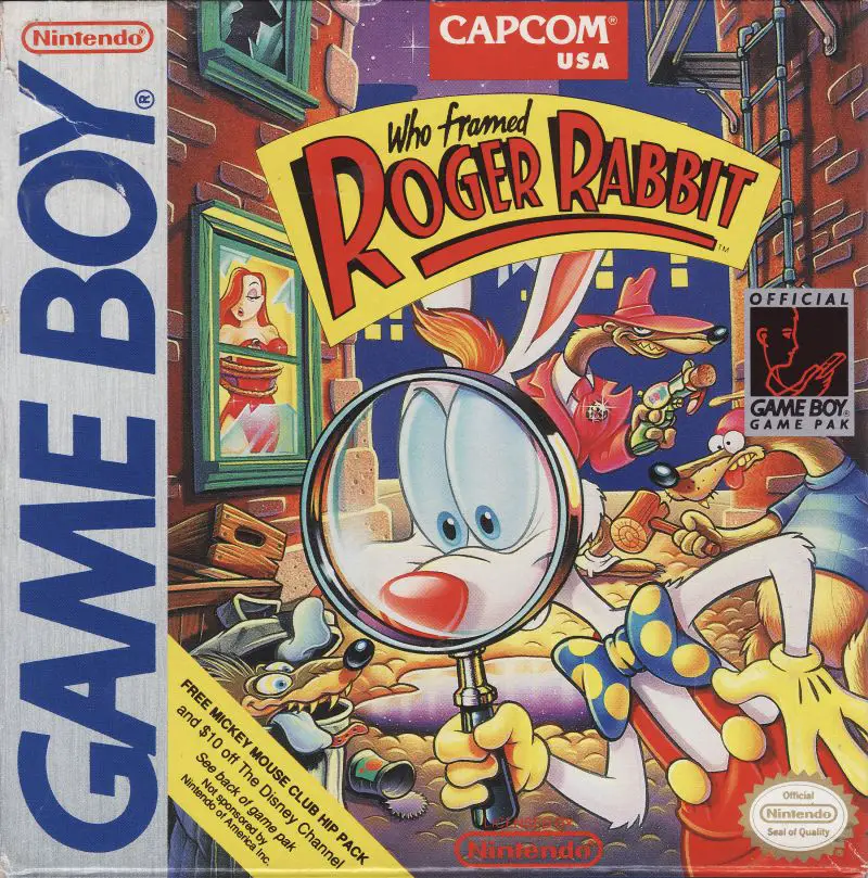 Capa de Who Framed Roger Rabbit