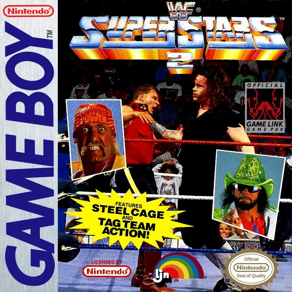 Capa de WWF Superstars 2