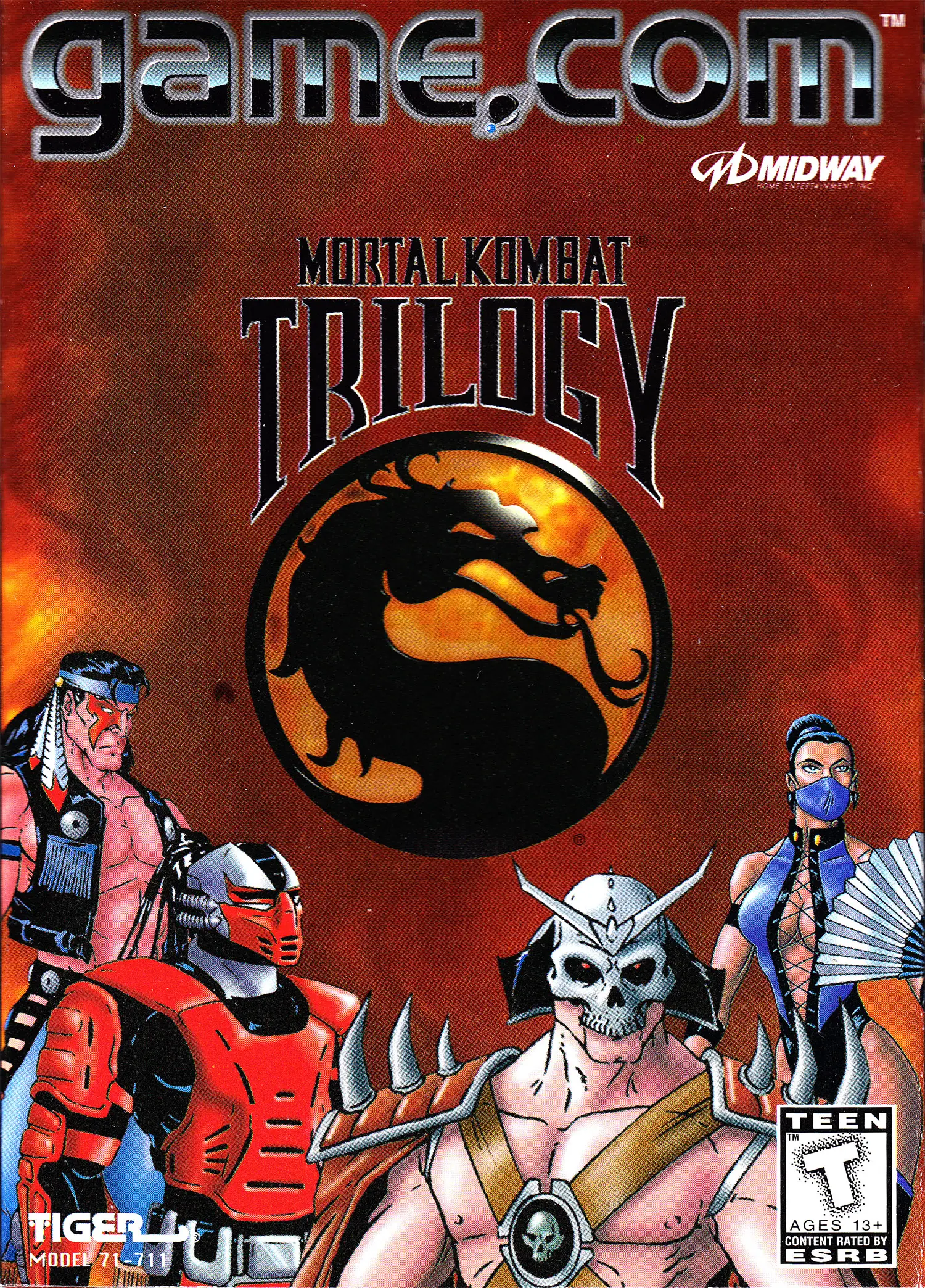 Capa de Mortal Kombat Trilogy