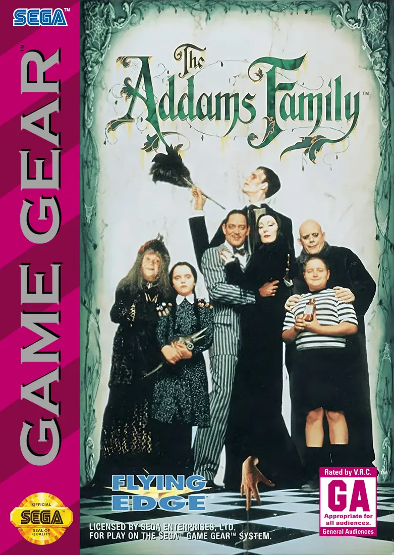 Capa de Addams Family