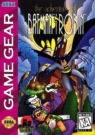 Capa de Adventures of Batman & Robin