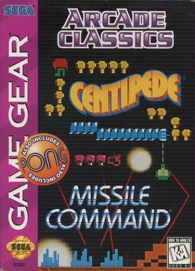Capa de Arcade Classics