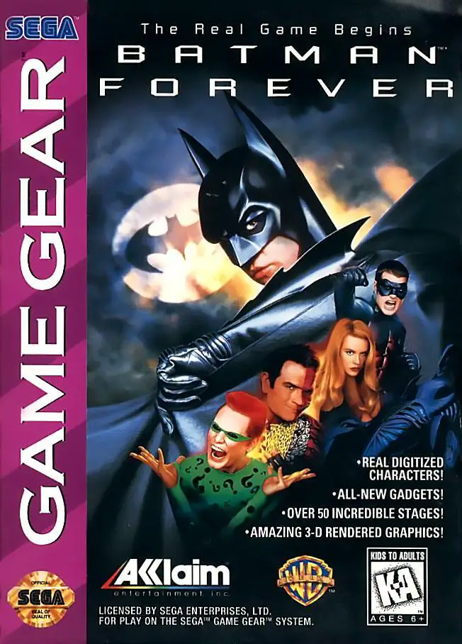 Capa de Batman Forever